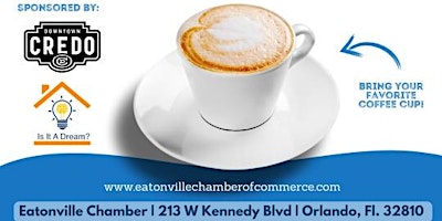 Imagem principal do evento Monthly Chamber Coffee Break