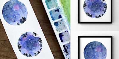 Primaire afbeelding van Watercolor: Night Sky