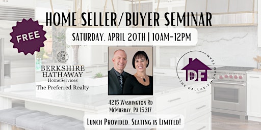 Image principale de FREE Home Buyer/ Seller Seminar