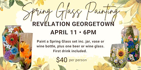 Spring Glass Paint & Sip