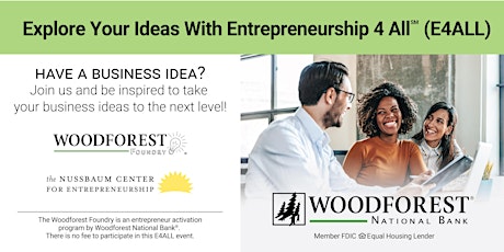 Explore Your Ideas With Entrepreneurship 4 All (E4ALL) - Greensboro, NC