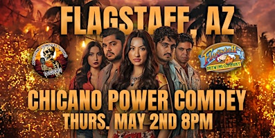 Primaire afbeelding van Chicano Power Comedy @ Flagstaff Brewing Company