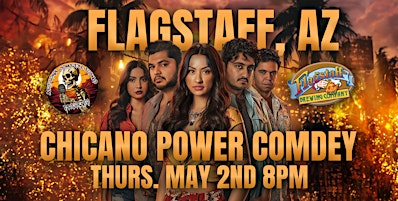 Primaire afbeelding van Chicano Power Comedy @ Flagstaff Brewing Company