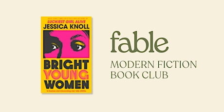 April's Modern Fiction Book Club at Fable