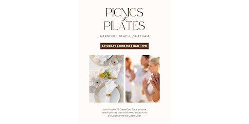 Primaire afbeelding van Picnics & Pilates with Studio78 and Coastal Picnic Cape Cod!