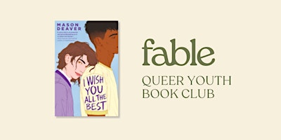 Imagen principal de April's Queer YOUTH Book Club at Fable
