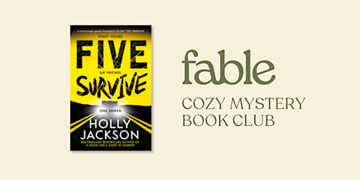 Imagem principal do evento April's Cozy Mystery Book Club at Fable