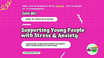 Imagen principal de Supporting Young People with Stress and Anxiety