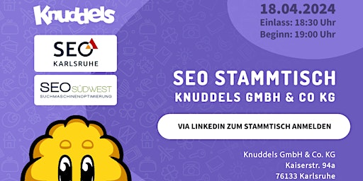 SEO Stammtisch Knuddels & SEO Südwest primary image