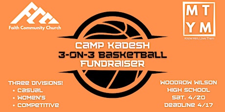 Camp Kadesh 3-on-3 Basketball Fundraiser