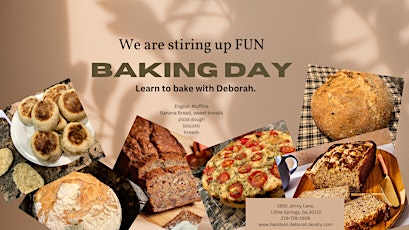 Day of Baking- Learn and Take Home  Baked Goods