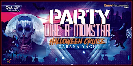 Party Like a MonSTAR Halloween Yacht Cruise New York City