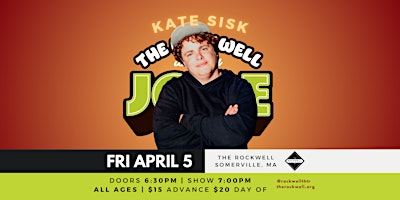 Kate Sisk (All Ages) - THE ROCKWELL IS NOT A JOKE FEST primary image