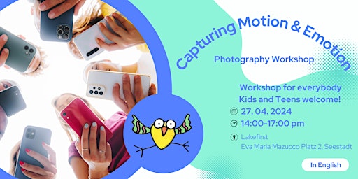 Imagem principal do evento Capturing Motion & Emotion - The Photography Treasure Hunt