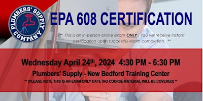 Imagem principal de EPA 608 Certification Exam