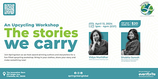 The Stories We Carry: An Upcycling Workshop primary image