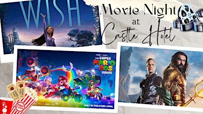 Poolside Movie Nights at the Castle Hotel