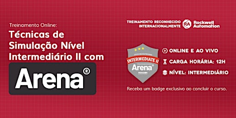 Treinamento Online: Técnicas de Simulação Intermediário II- 20 a 22 de Maio