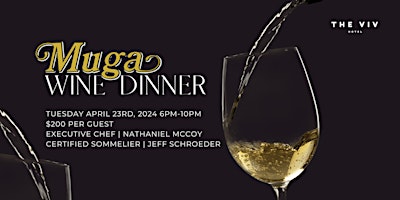 Bodegas Muga Wine Dinner primary image