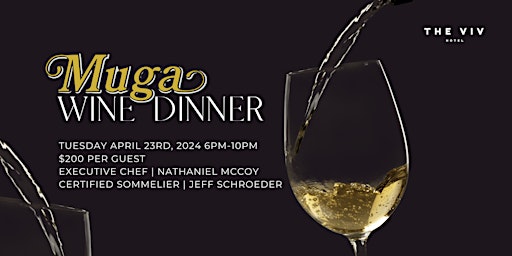 Bodegas Muga Wine Dinner primary image