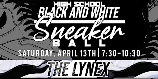 Rockford High school Black and white Sneaker ball primary image