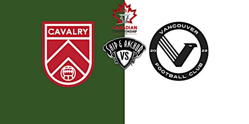 SHIP OUT - Canadian Championship: Cavalry vs Vancouver primary image