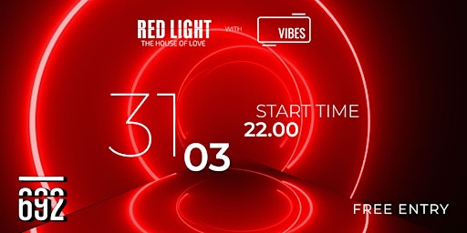 Imagem principal do evento RED LIGHT w/VIBES | EASTER PARTY | 692