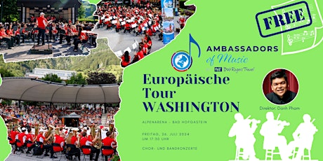 Washington Ambassadors of Music - Choir and Band concerts