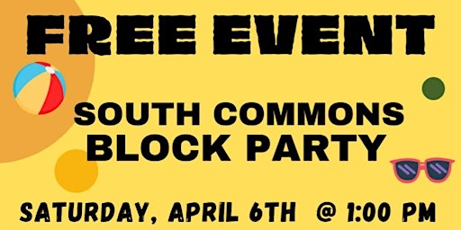 South Commons Block Party primary image