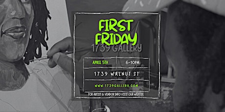 First Friday Art Market @ 1739 Gallery in the Crossroads