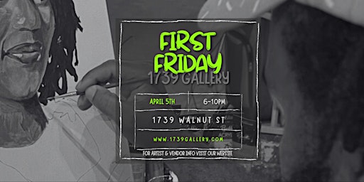 Imagen principal de First Friday Art Market @ 1739 Gallery in the Crossroads