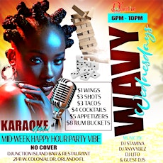 Wavy Wednesday (After work Happy Hour w/Games, DJ & Karaoke) @ DJunction