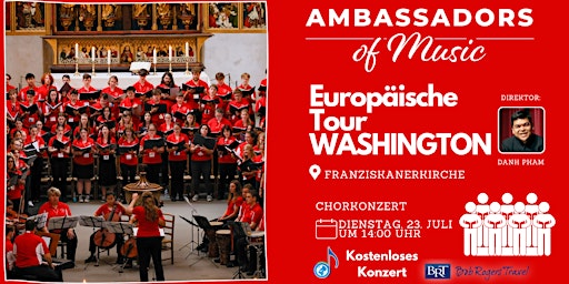 Imagem principal do evento Washington Ambassadors of Music - Choir concert