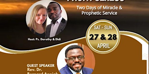 Hauptbild für Fruitfulness - 2 Days of Miracle & Prophetic Services