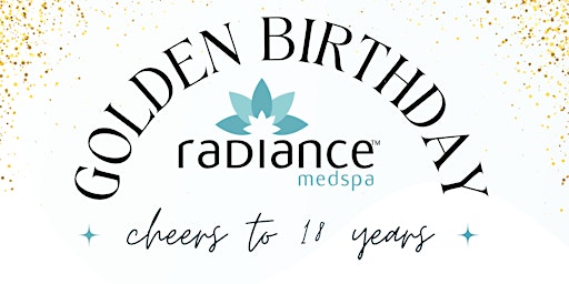 Radiance Medspa's Golden Birthday primary image