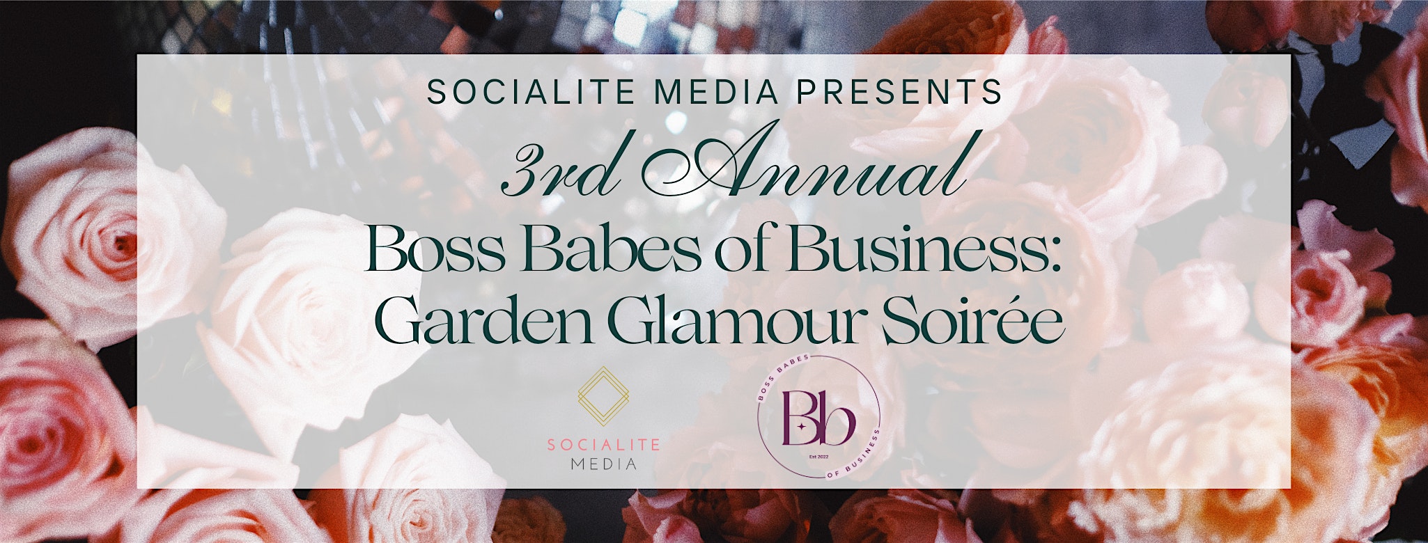 Boss Babes of Business Spring Showcase: Garden Glamour Soir\u00e9e 2024