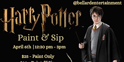 Harry Potter Paint and Sip primary image