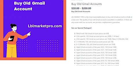 Top 3 Sites to Buy Old Gmail Accounts In This Year