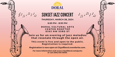 Sunset Jazz Concert primary image