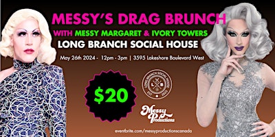 Primaire afbeelding van Messy's Drag Brunch @Long Branch Social House