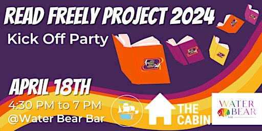 Imagem principal do evento #ReadFreelyProject 2024 - Kick-Off Party