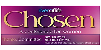 Imagem principal do evento Chosen -  A Conference for Women