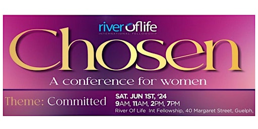 Immagine principale di Chosen -  A Conference for Women 