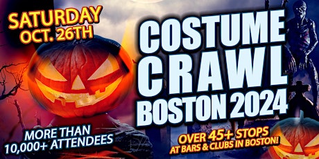 Imagem principal do evento Costume Crawl Boston - Halloween 2024 Bar Crawl