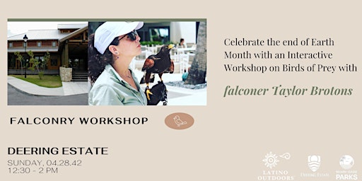 Hauptbild für Latino Outdoors Miami | Falconry Workshop
