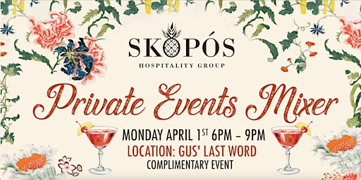 Skopos Hospitality Private Events Mixer primary image