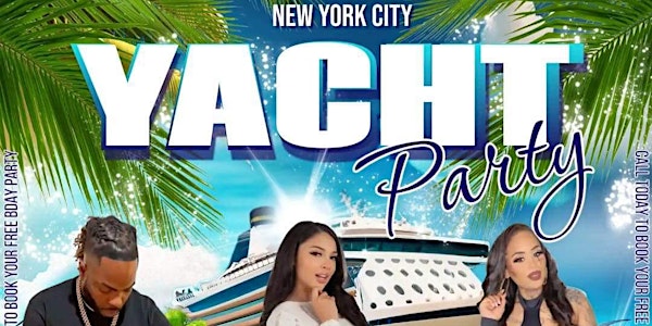 ALL WHIT NEW YORK CITY YACHT PARTY