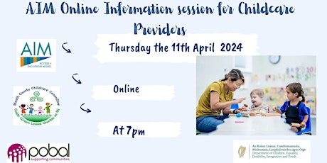 AIM Information Session for Provider of Early Learning & Care