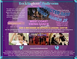 Immagine principale di West Coast Swing with Anne Fleming Dance, lesson add on prior 