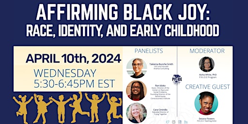 Imagen principal de Affirming Black Joy: Race, Identity, and Early Childhood